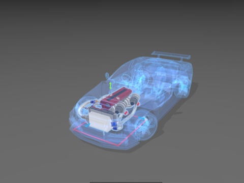2005 nissan skyline bn-r34 gt-r nismo z-tune 3D Modell