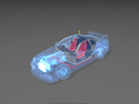 2005 nissan skyline bn-r34 gt-r nismo z-tune 3D Modell