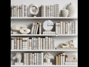 Set decorativo Modello 3D