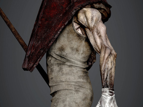 Pyramid Head Silent Hill 2 printable statue Modello di stampa 3D