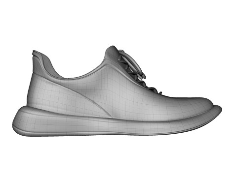 5 Shoe basemesh models Modelo 3D