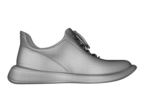 5 modeli siateczkowych but&oacute;w Model 3D