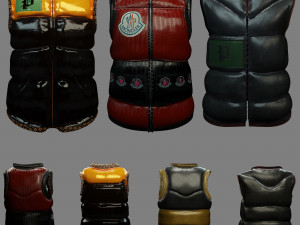 Puffer Cloth 3D Model