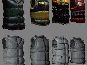 Puffer Cloth 3D Model