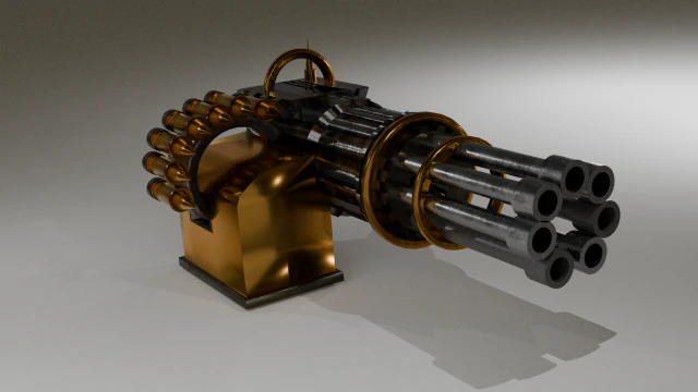 Machine gn 3D Model .c4d .max .obj .3ds .fbx .stl .blend 