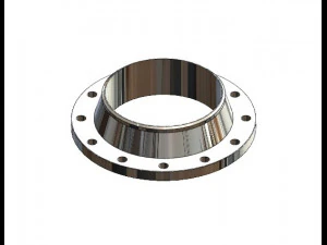 ASME B16-5 용접 넥 플랜지 클래스 400 3D 모델