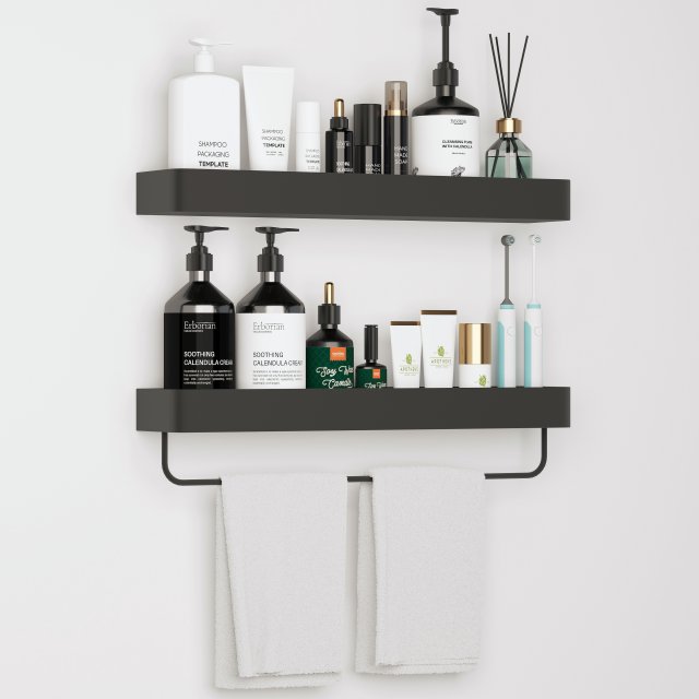 Bathroom Accessories 3D-Modell .c4d .max .obj .3ds .fbx .stl .blend 