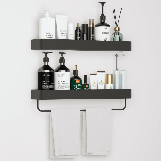 Bathroom Accessories 3D Model .c4d .max .obj .3ds .fbx .stl .blend