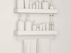 Bathroom Accessories 3D Model
