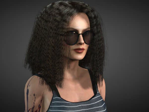 Sara 3D Model