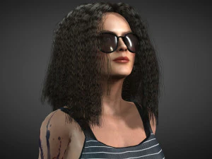 Sara 3D Model