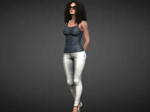 Sara 3D Model