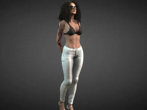 Sara 3D Model