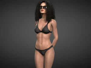 Sara 3D Model