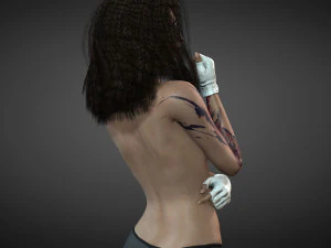 Sara 3D Model