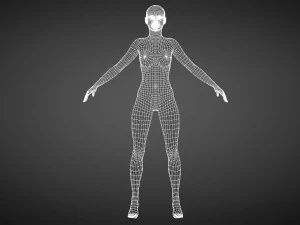 Sara 3D Model