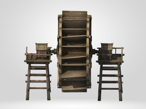 Watermill 3D 모델