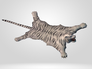 TigerSkin low poly model 3D Модель