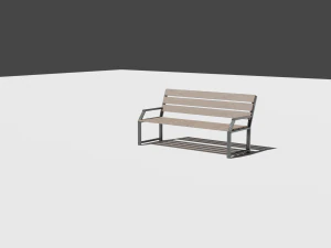Bench 3D Model