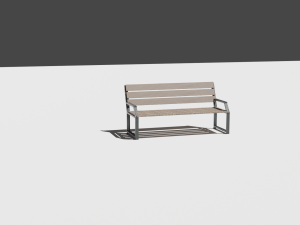 Bench Model 3D