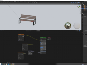 Bench Model 3D