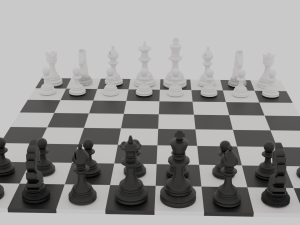 Chess 3D Model