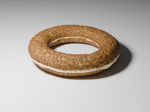 Turkish bagel 3D Model
