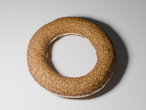 Turkish bagel 3D 모델