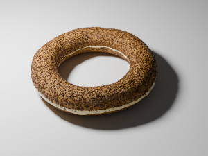 Turkish bagel 3D 모델