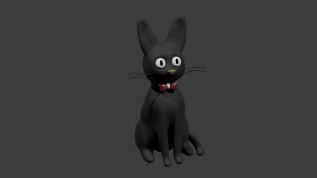 Sweet cat 3D 模型 .c4d .max .obj .3ds .fbx .stl .blend 