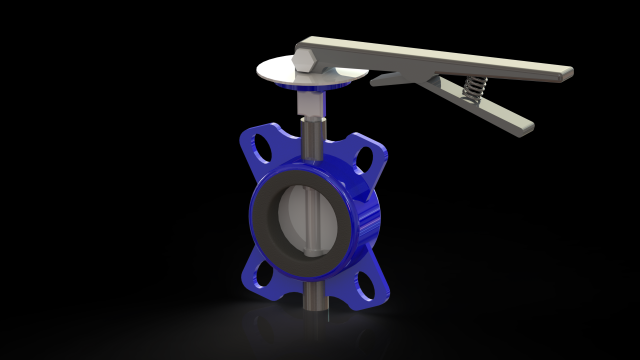 Butterfly Valve 3D मॉडल .c4d .max .obj .3ds .fbx .stl .blend 