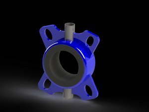 Butterfly Valve 3D मॉडल