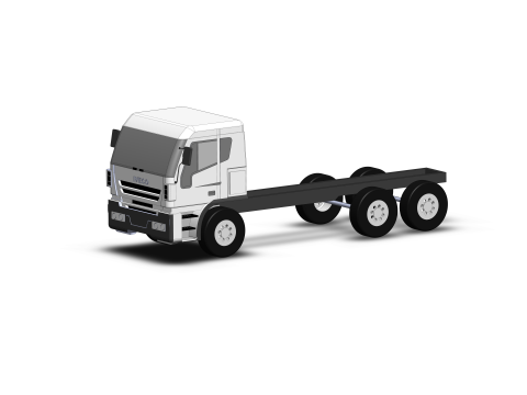 依维柯卡车 3D 模型