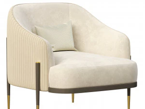 옥스퍼드 안락의자 3D 모델