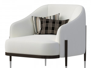 Oxford Armchair 3D Model