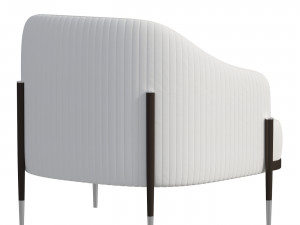 Oxford Armchair 3D Model