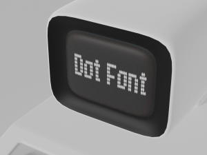 Old-Retro Computer Model 3D