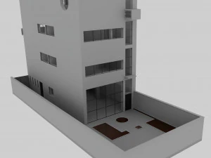 Maison Guiette 3D Model