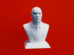 Nikita Khrushchev Modello di stampa 3D