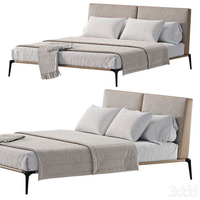 Parque Poliform 1 Cama Modelo 3D .c4d .max .obj .3ds .fbx .stl .blend 