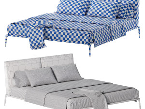 Poliform Park 1 Bed 3D मॉडल