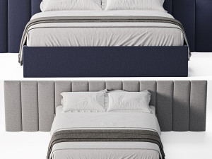 Velalla bed 3D मॉडल