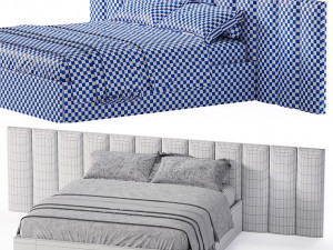 Velalla bed 3D मॉडल
