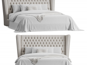 Heritage Collection Four Seasons Bed 3D Model