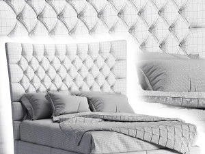 Dorelan Brighton bed 3D Model