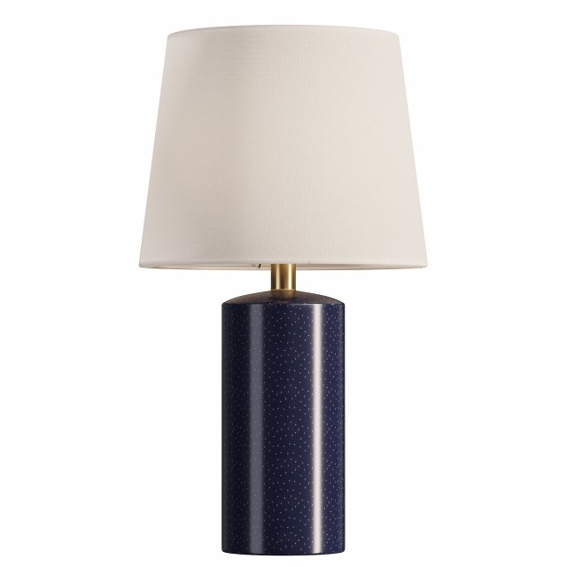 Linen Lamp Shade Shell - Threshold 3D Model .c4d .max .obj .3ds .fbx .stl .blend 