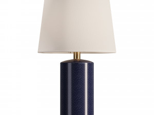 Linen Lamp Shade Shell - Threshold 3D Model