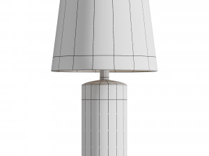 Linen Lamp Shade Shell - Threshold 3D Model
