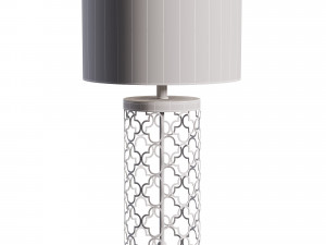 Elegant Gold Table Lamp 3D Model