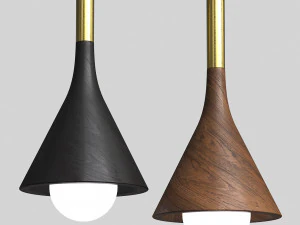 Lumin&aacute;ria pendente TAPIO - Lampatron Modelo 3D